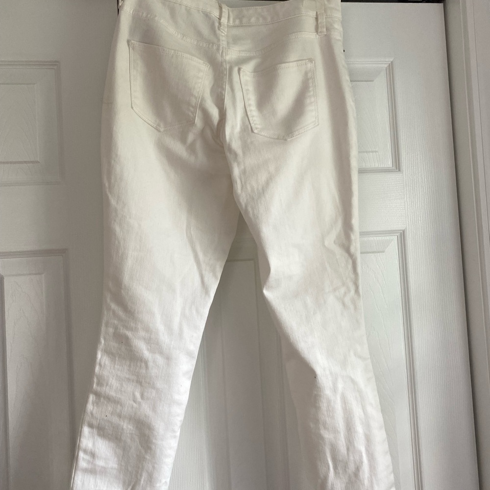 Universal Thread High Rise White Jeans - Picture 2 of 5